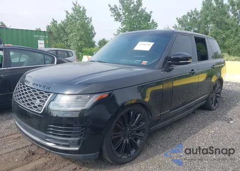2018 Land Rover Range Rover 5.0L V8 Supercharged из США, поврежденный, VIN SALGS2RE3JA389370